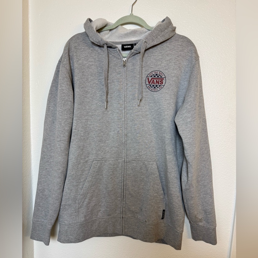 Men’s Vans Heather Grey Hoodie Medium